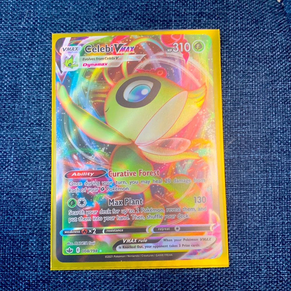 Pokémon cards: Celebivmax